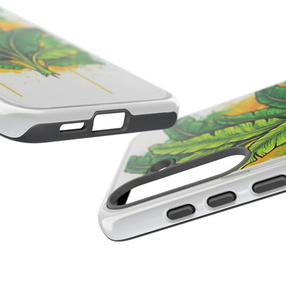 Tropical Banana Leaf Phone Case — Vibrant Green Plant Protector
