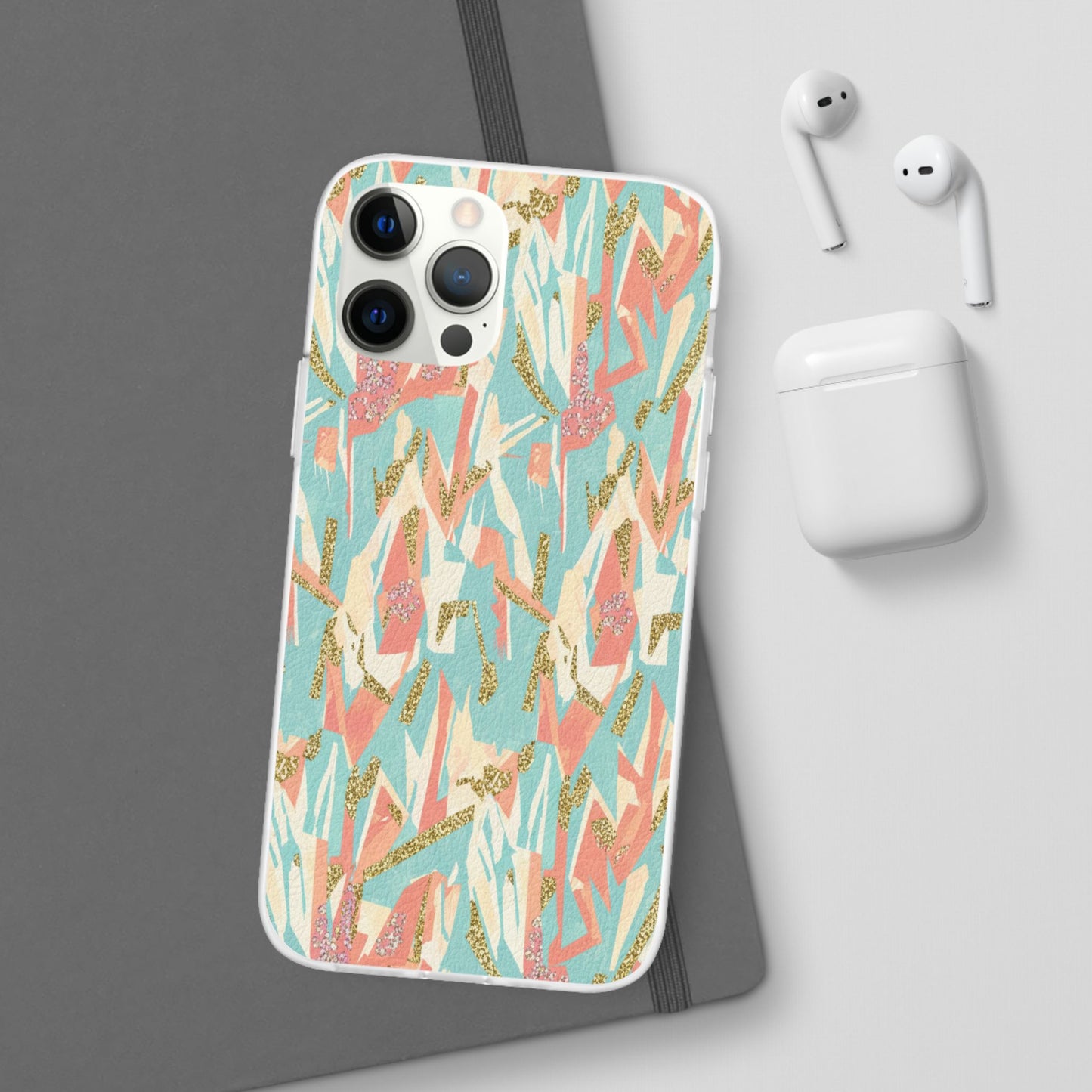 Pastel Abstract Floral Phone Case - Flexi Case