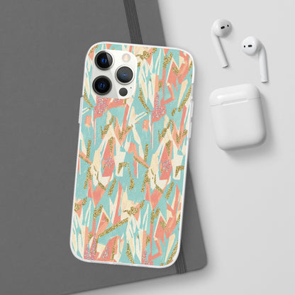 Pastel Abstract Floral Phone Case - Flexi Case