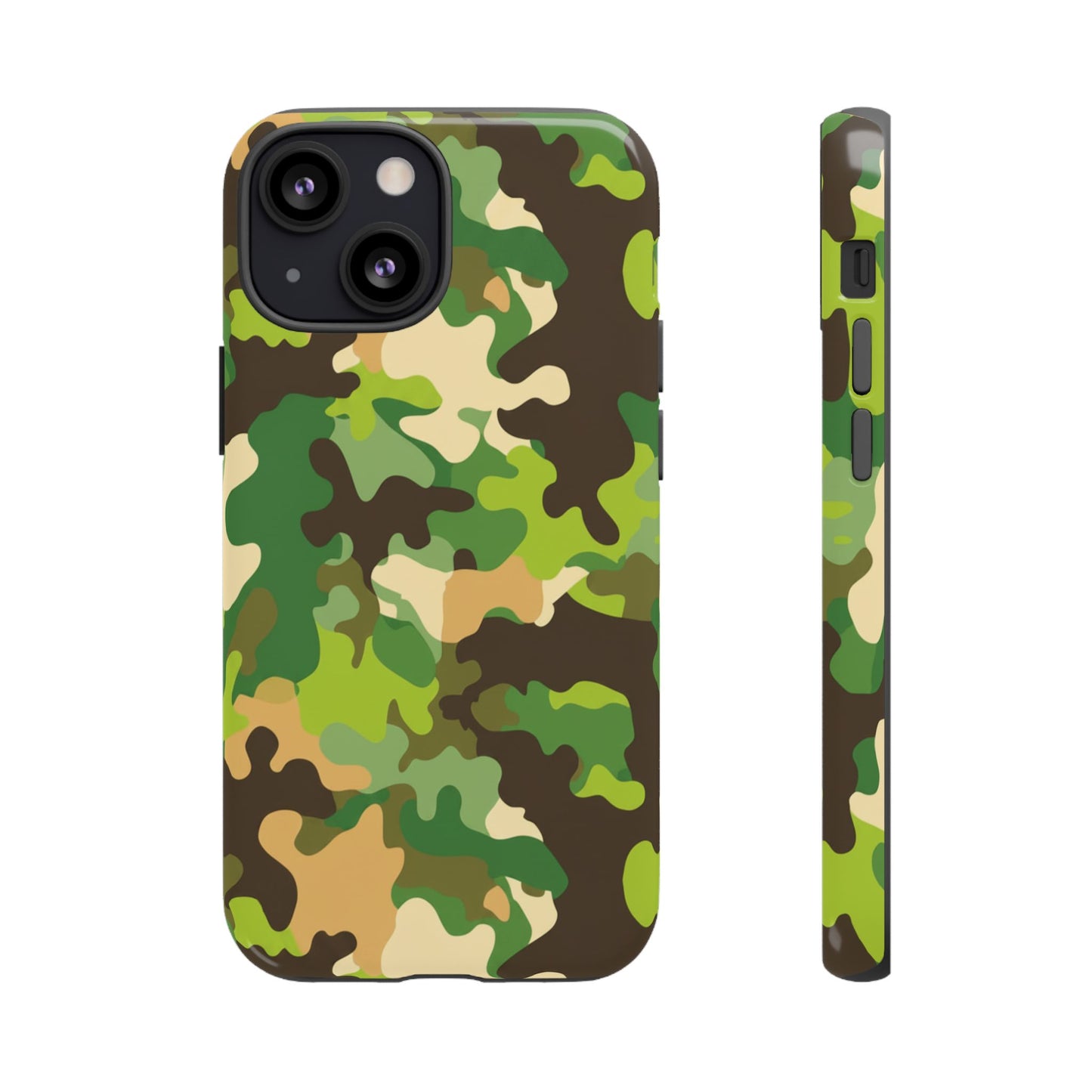 Camouflage Tough Phone Case — Military Camo Protective Cover