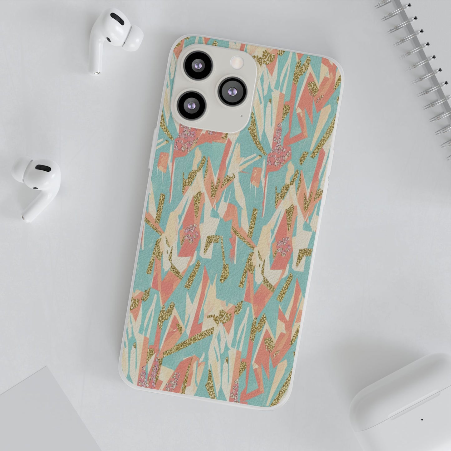 Pastel Abstract Floral Phone Case - Flexi Case