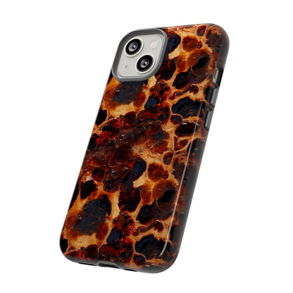 Tortoiseshell Phone Case — Protective iPhone Cover with Classic Amber Pattern