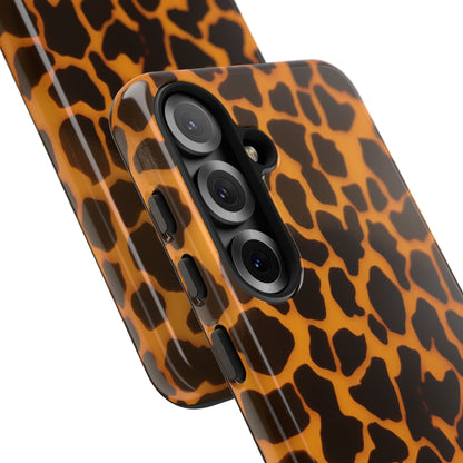 Leopard Print Tough Phone Case — Slim Protective iPhone Cover