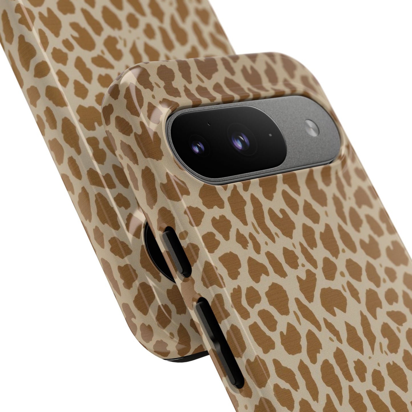 Leopard Print Tough Phone Case — Slim Protective Animal Pattern