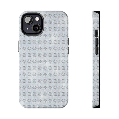 Tough Phone Case — Subtle floral Print Protective Cover