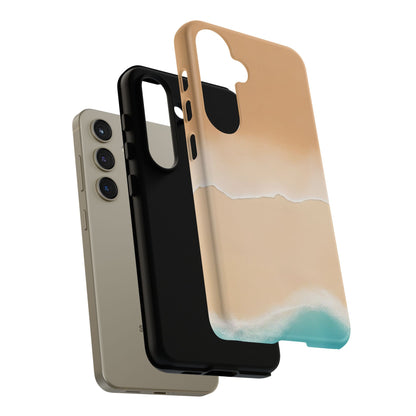 Ocean Shore Tough Phone Case — Beach Wave Protective Cover