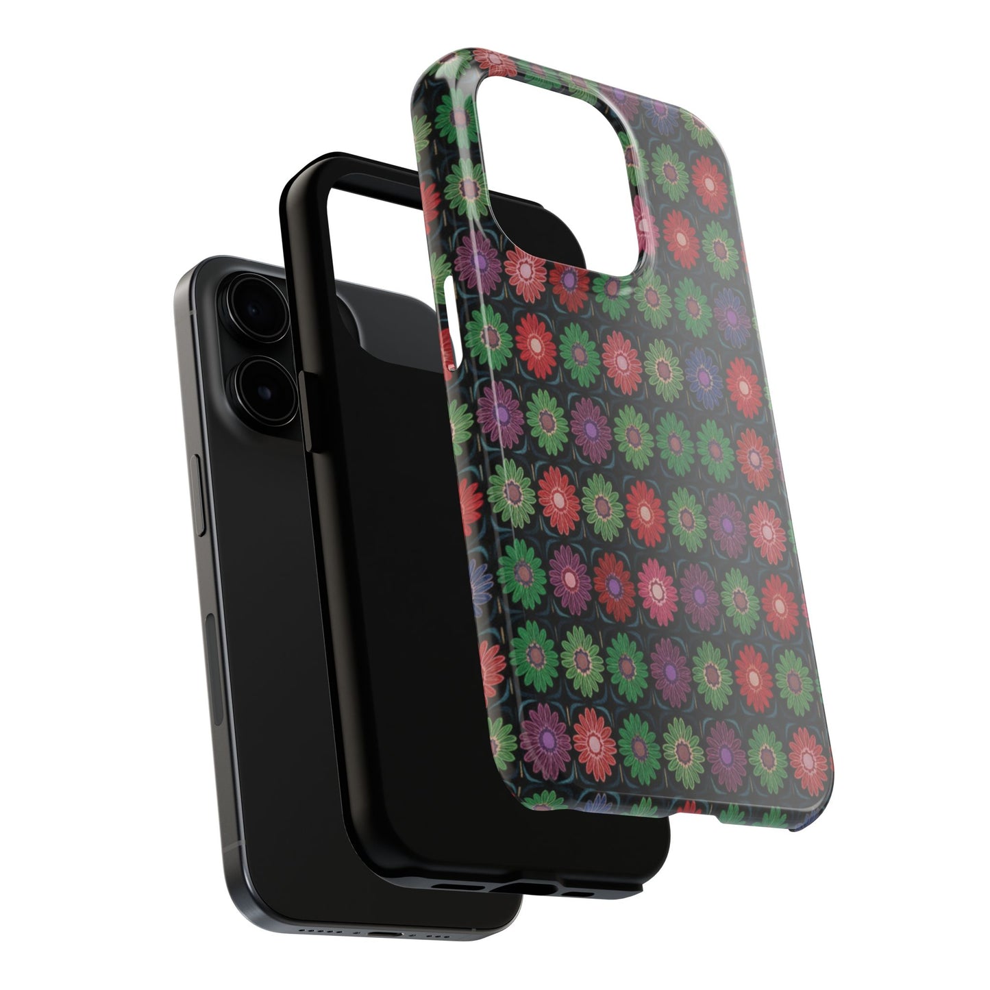 Copy of Floral Sunflower Tough Phone Case — Neutral Daisy Pattern Protective Cover