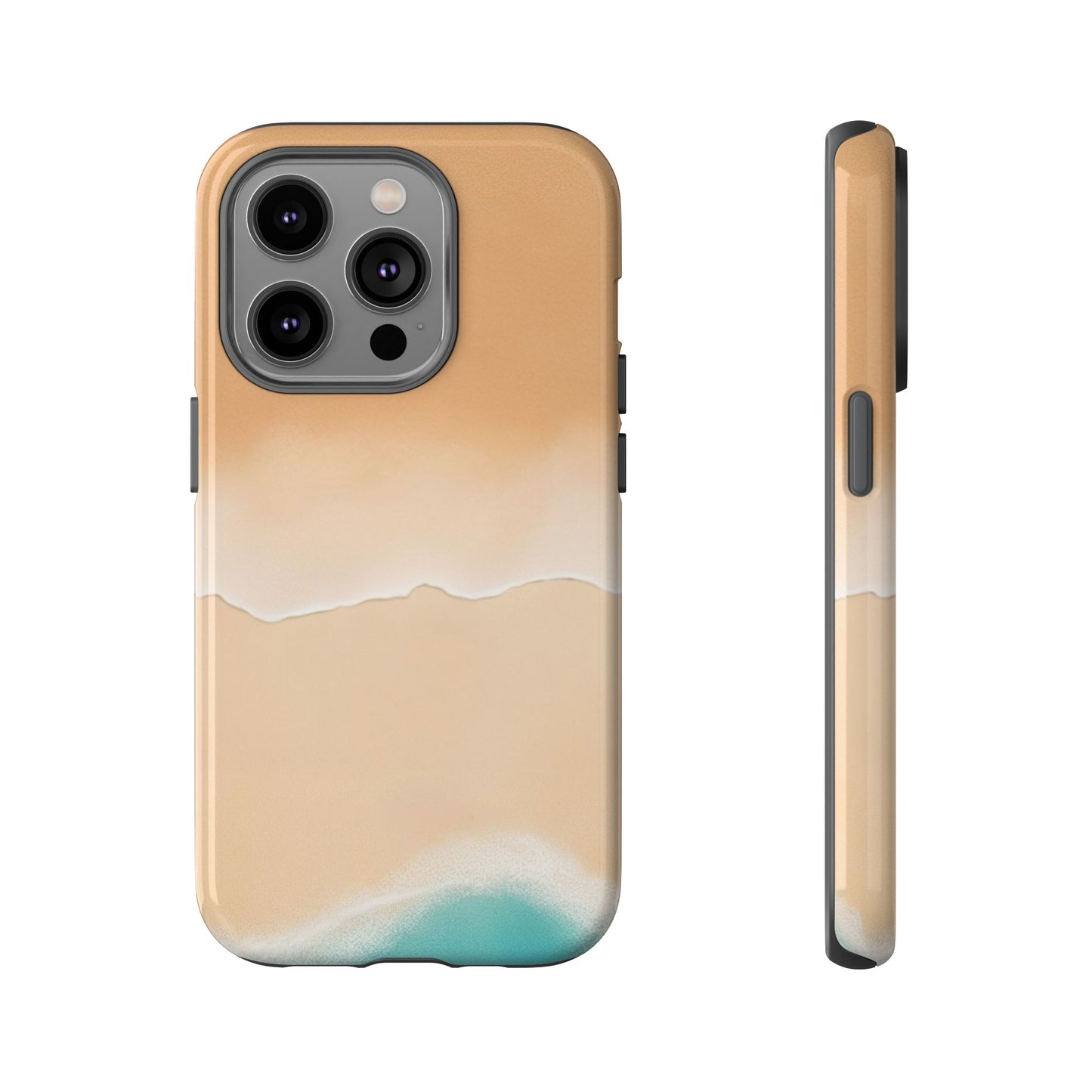 Ocean Shore Tough Phone Case — Beach Wave Protective Cover
