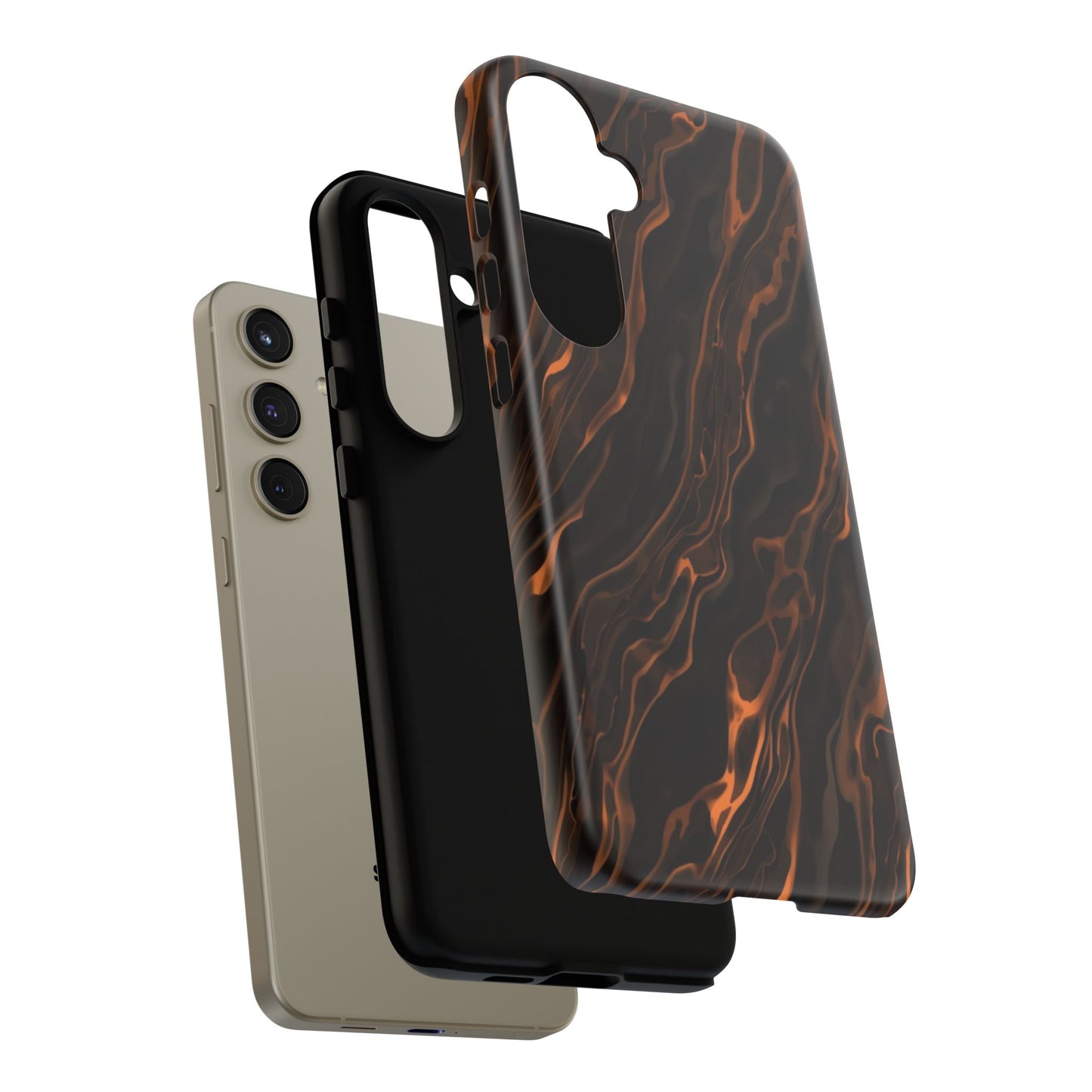 Copper Swirl Phone Case — Tough Protective iPhone Cover