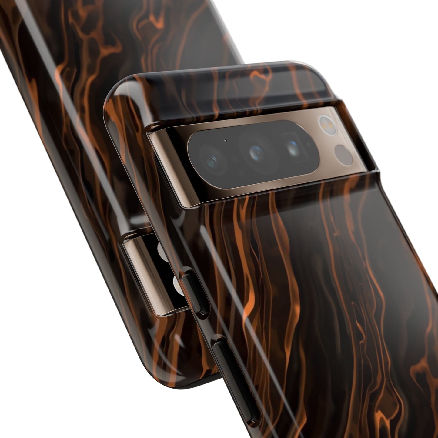 Copper Swirl Phone Case — Tough Protective iPhone Cover