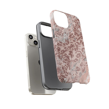 Tropical Monstera Phone Case — Colorful Leaf Protective Tough Case