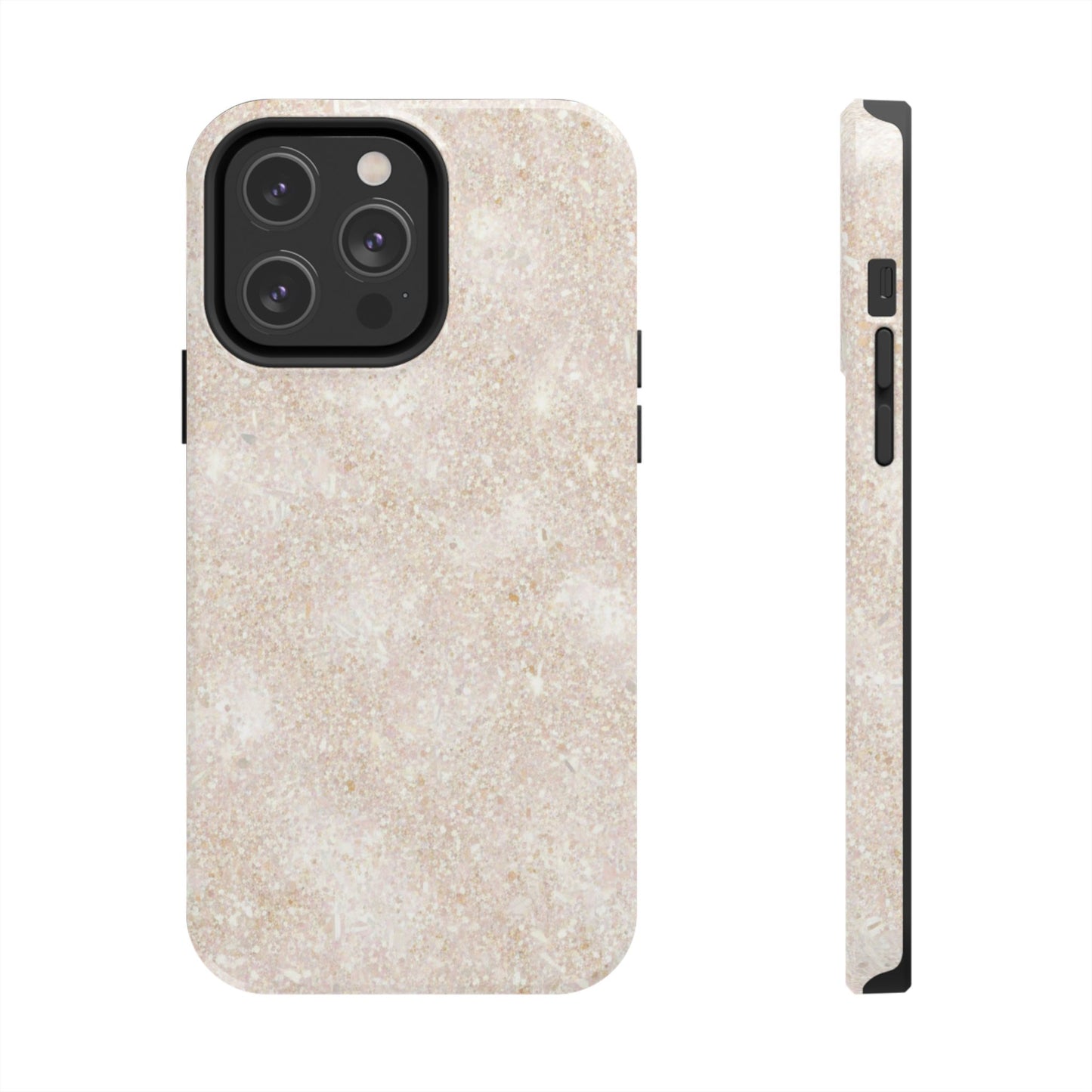 Marble Texture Tough Phone Case — Sandstone Protective Phone Cover