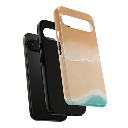 Ocean Shore Tough Phone Case — Beach Wave Protective Cover
