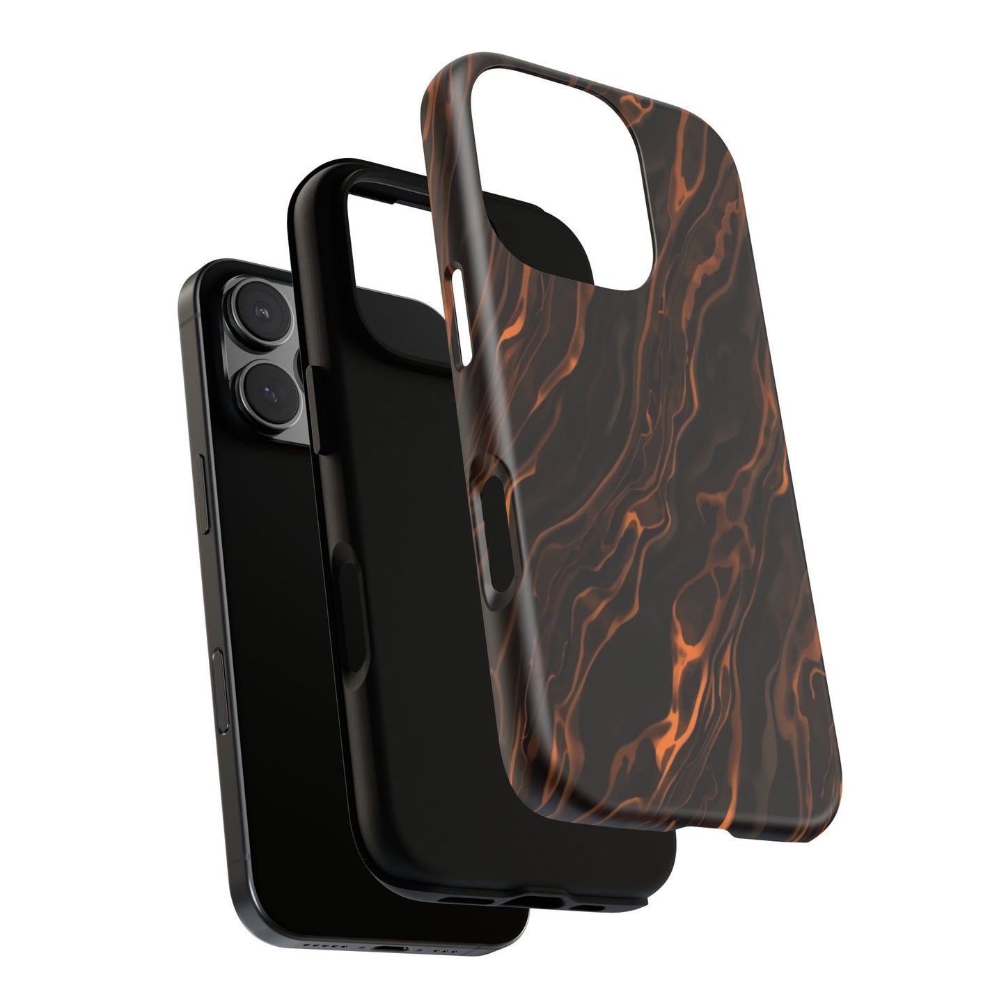 Copper Swirl Phone Case — Tough Protective iPhone Cover
