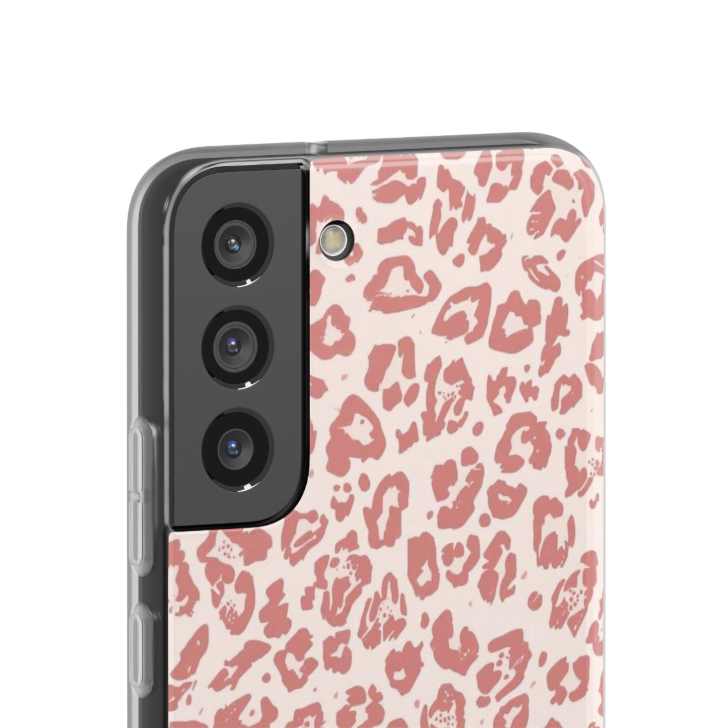 Pink Leopard Print Phone Case – Slim Flexible Protective Cover