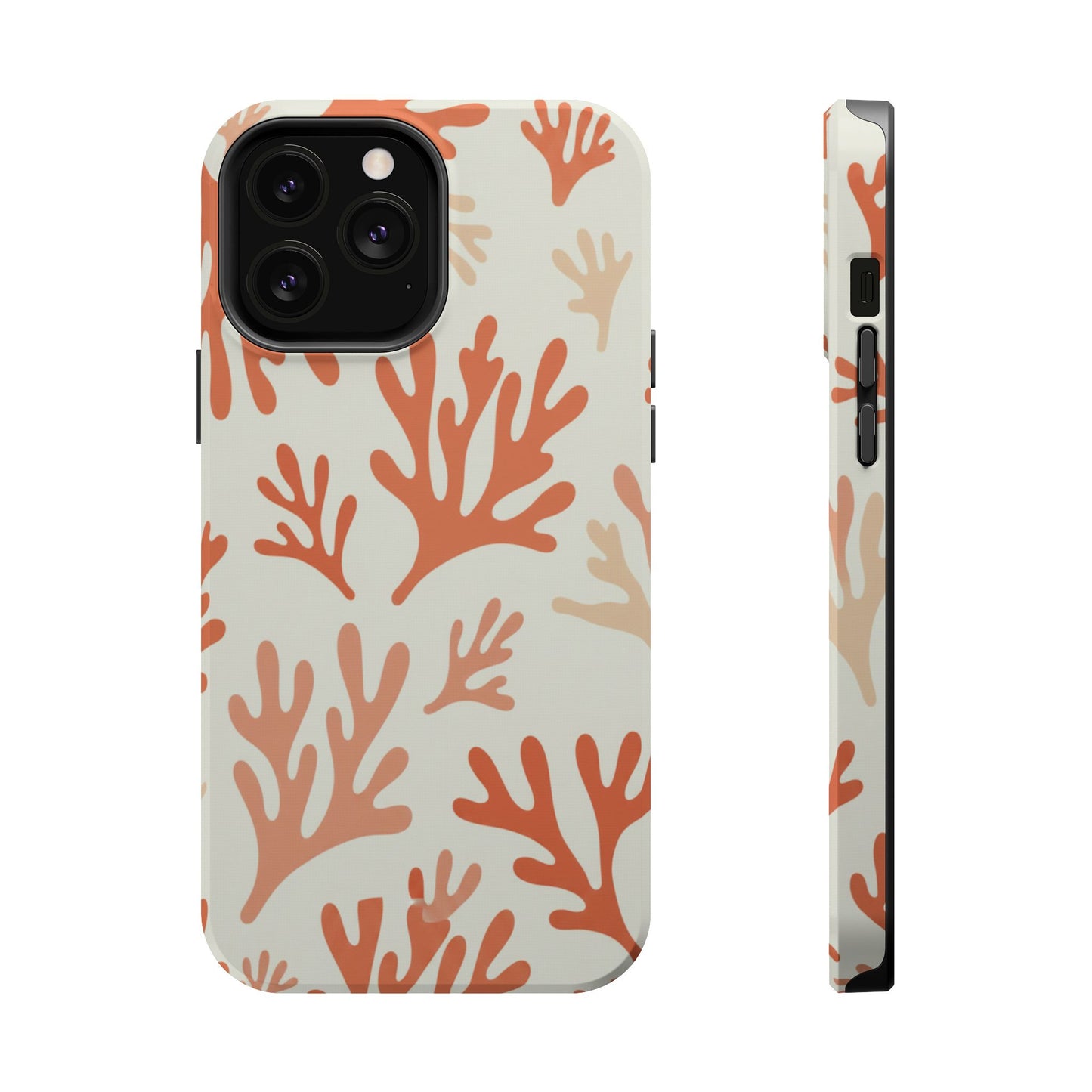 Coral Reef Magnetic Impact Phone Case — Protective MagSafe-Compatible Design