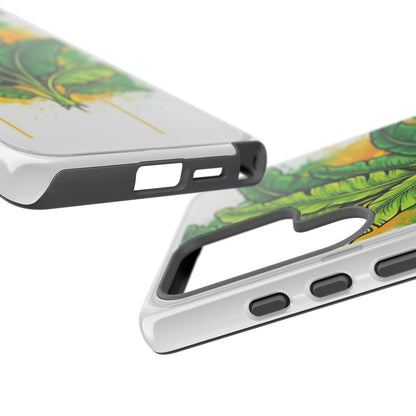 Tropical Banana Leaf Phone Case — Vibrant Green Plant Protector