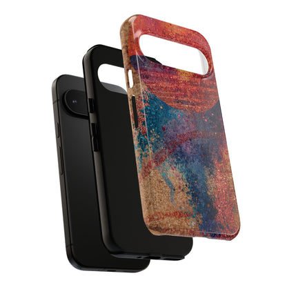 Retro Sunset Tough Phone Case