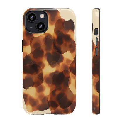 Tortoiseshell Phone Case — Tough Protective iPhone Cover