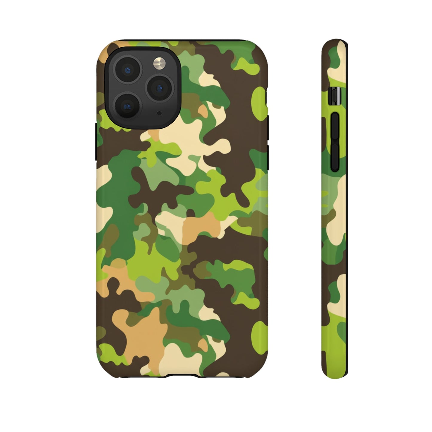 Camouflage Tough Phone Case — Military Camo Protective Cover