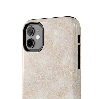 Marble Texture Tough Phone Case — Sandstone Protective Phone Cover
