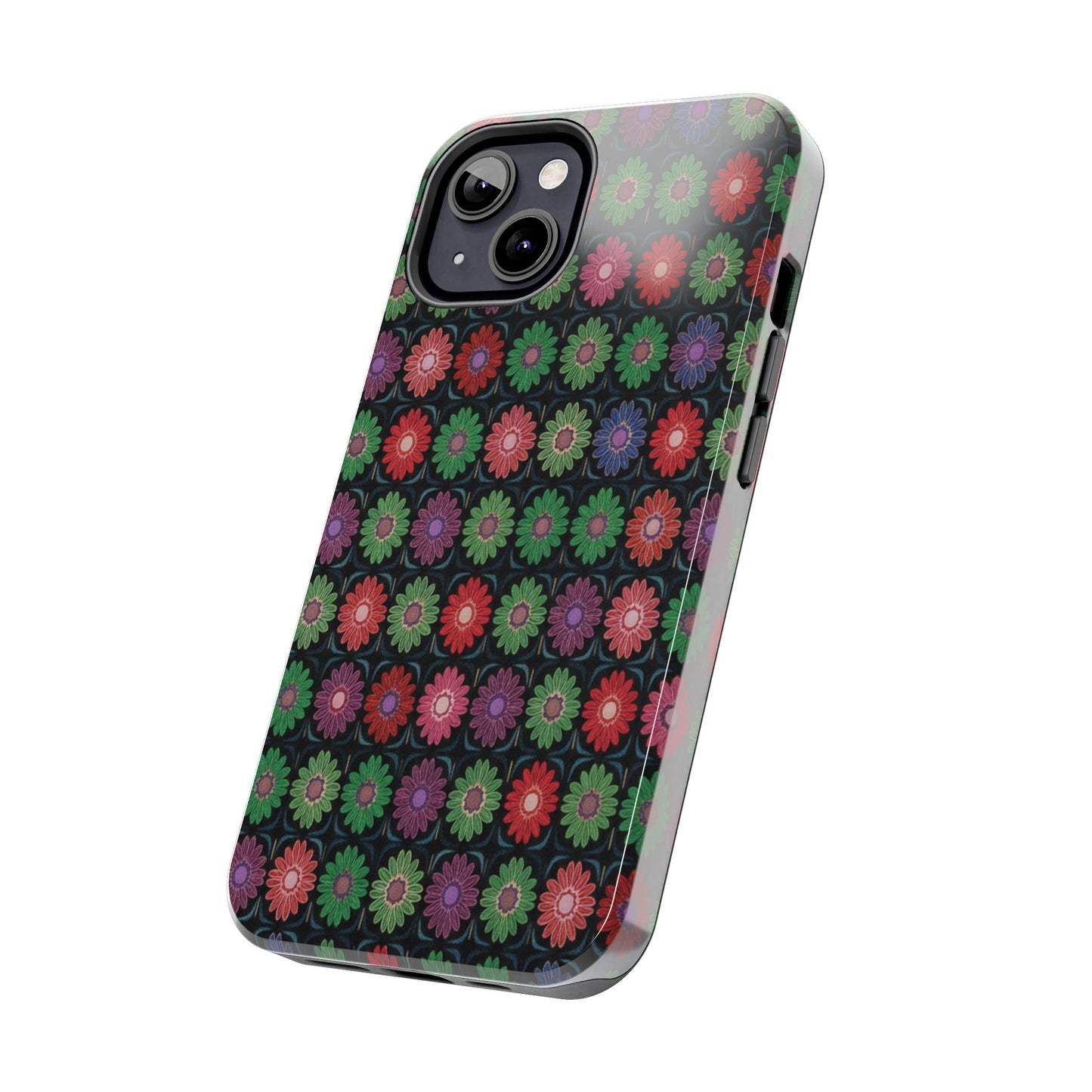 Copy of Floral Sunflower Tough Phone Case — Neutral Daisy Pattern Protective Cover