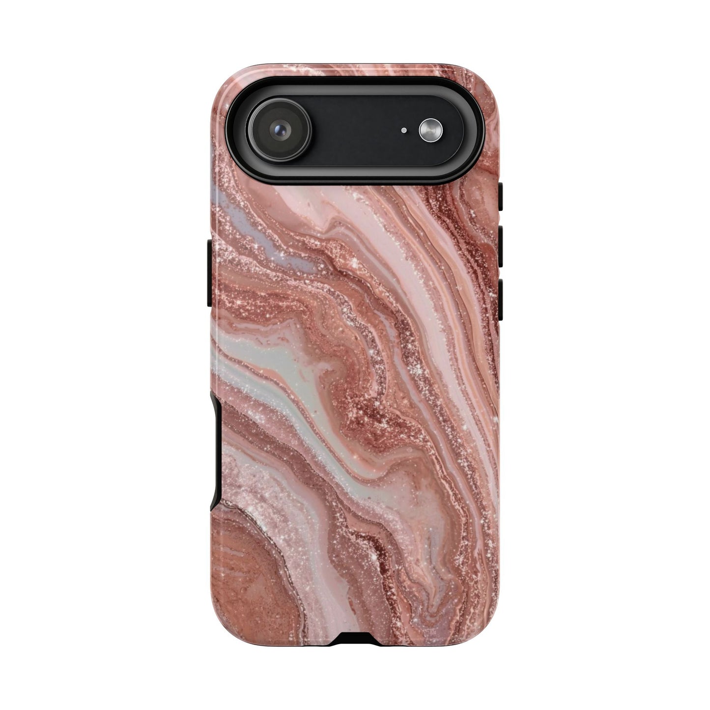 Rose Gold Marble Tough Phone Case