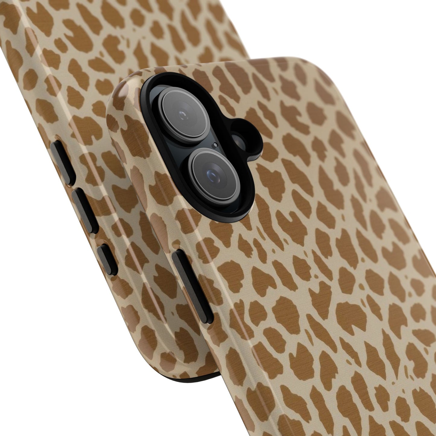 Leopard Print Tough Phone Case — Slim Protective Animal Pattern