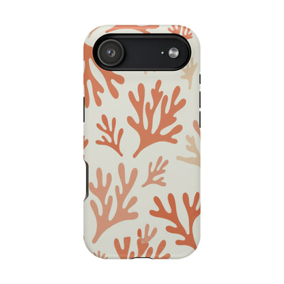 Coral Reef Magnetic Impact Phone Case — Protective MagSafe-Compatible Design