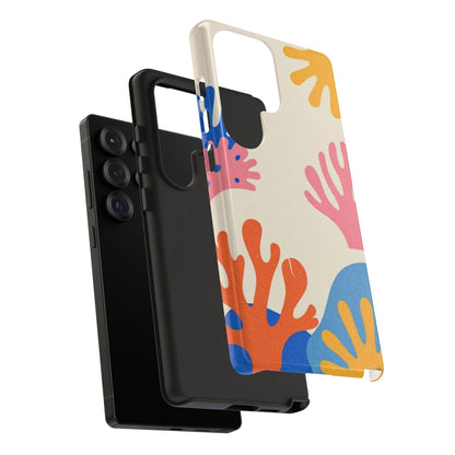 Tough Cases — Colorful Coral Pattern Phone Case