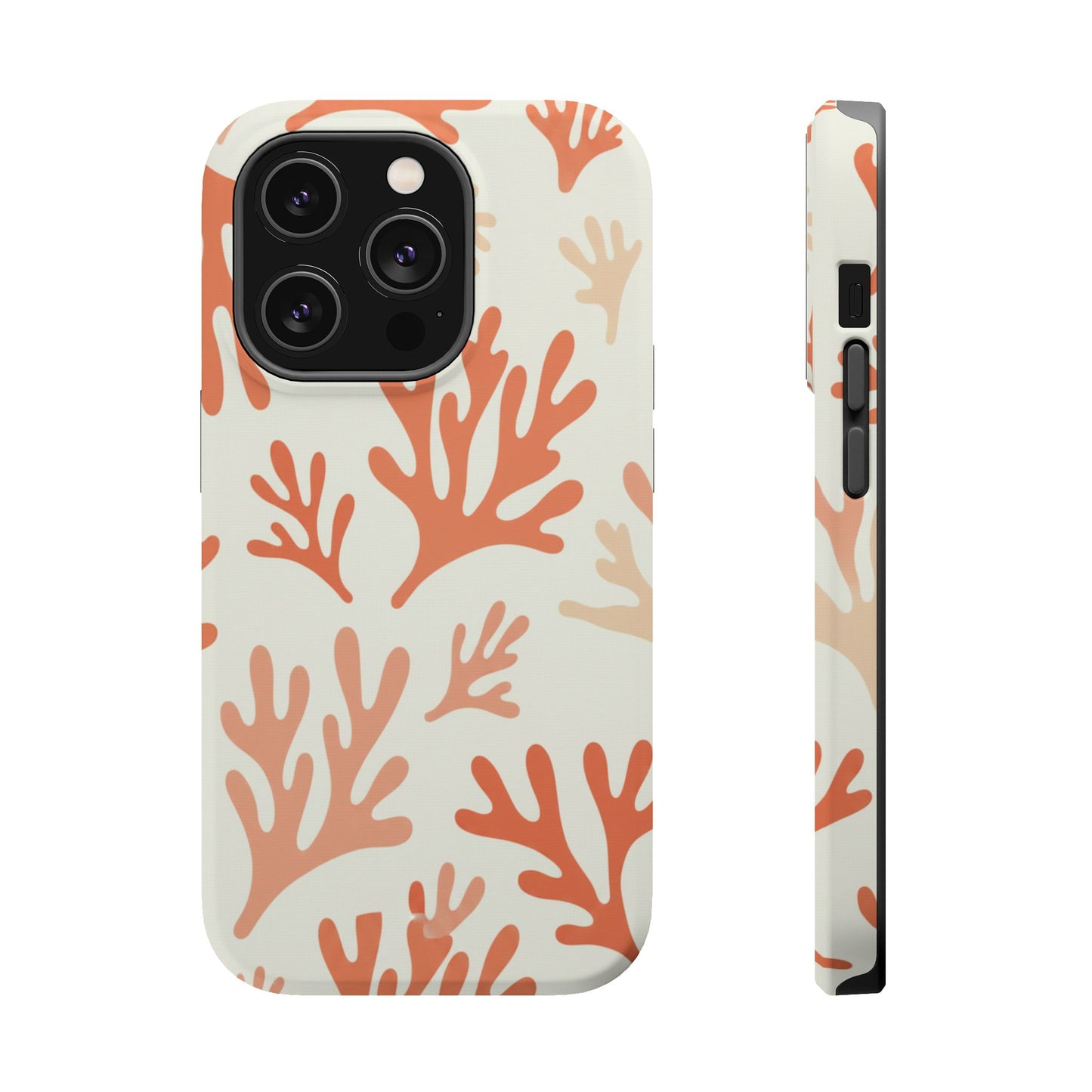 Coral Reef Magnetic Impact Phone Case — Protective MagSafe-Compatible Design