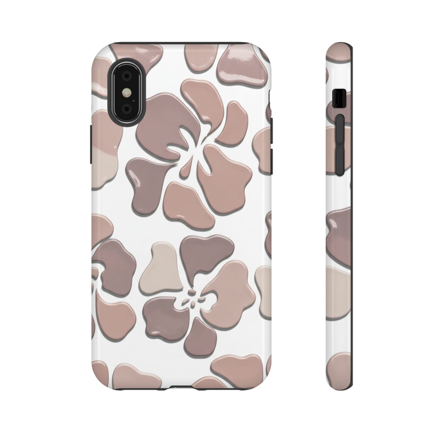 Tough Cases — Neutral Floral Tough Phone Case