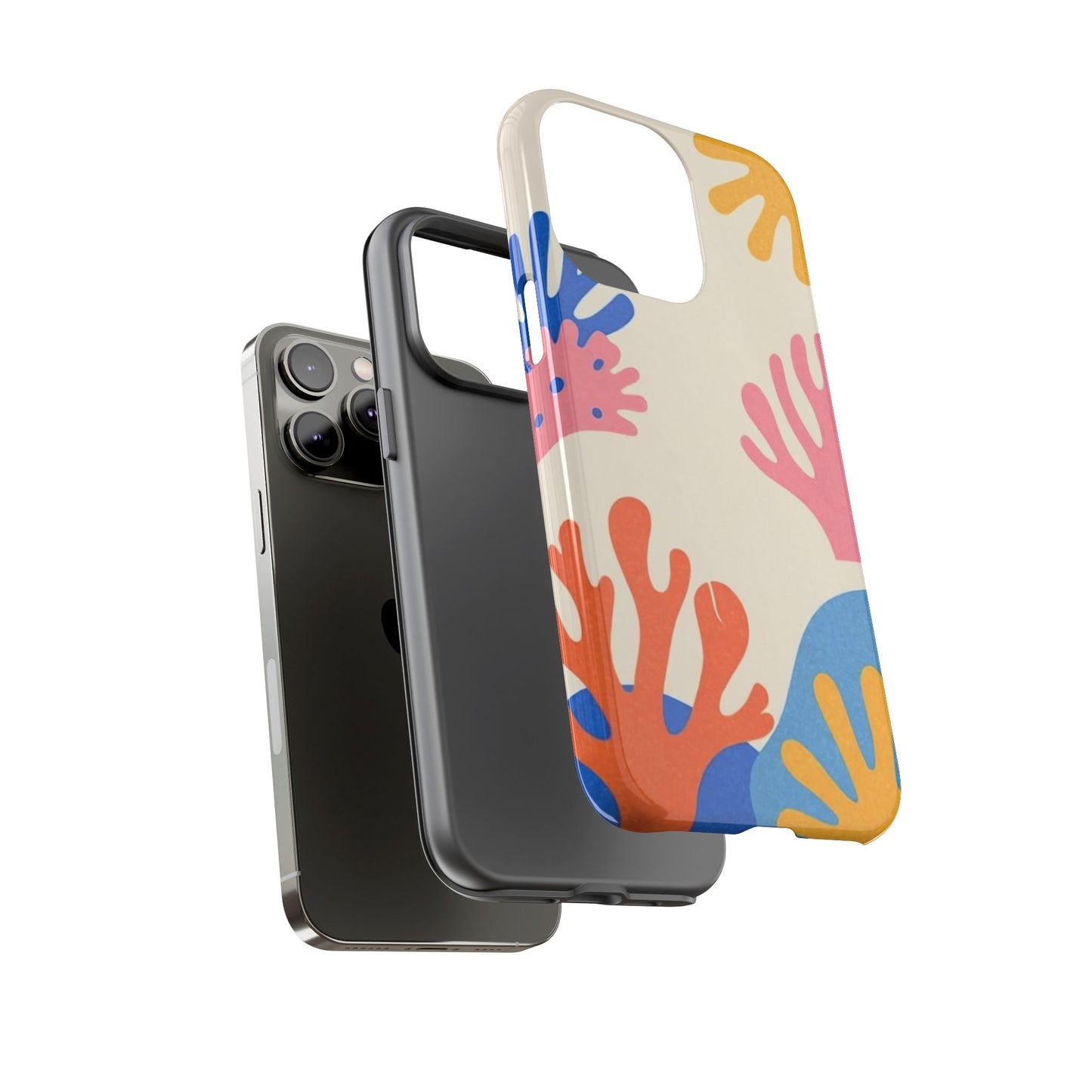Tough Cases — Colorful Coral Pattern Phone Case
