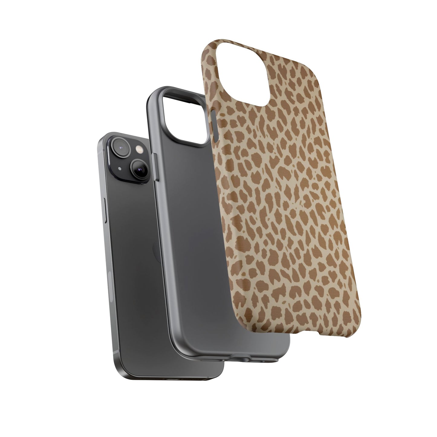 Leopard Print Tough Phone Case — Slim Protective Animal Pattern
