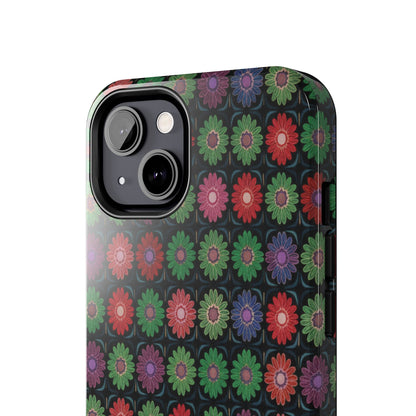 Copy of Floral Sunflower Tough Phone Case — Neutral Daisy Pattern Protective Cover