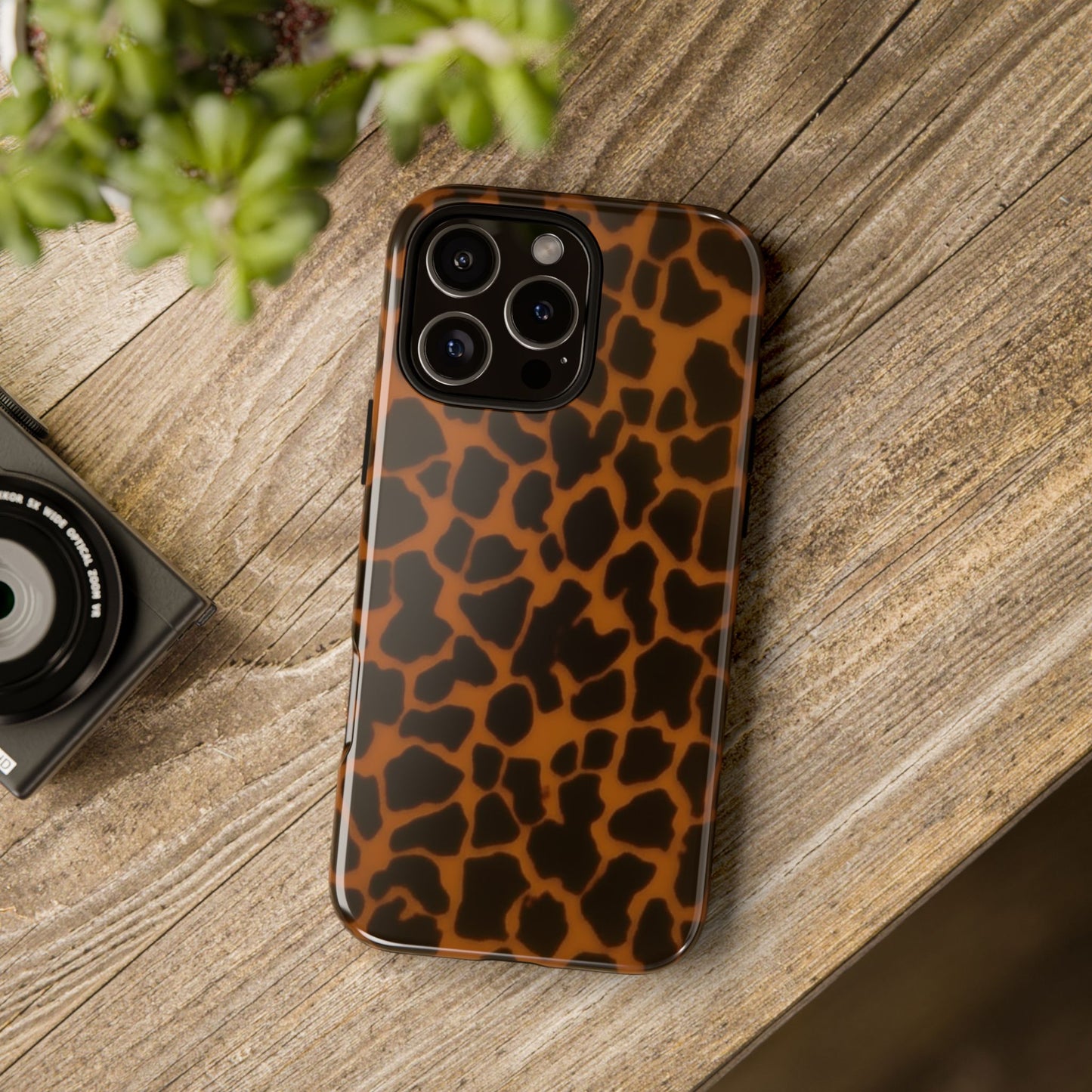 Leopard Print Tough Phone Case