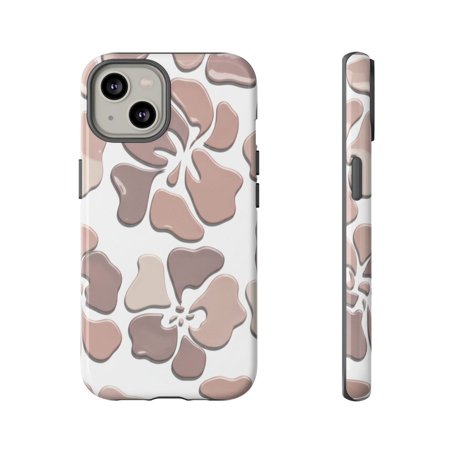Tough Cases — Neutral Floral Tough Phone Case
