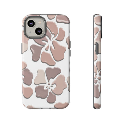 Tough Cases — Neutral Floral Tough Phone Case