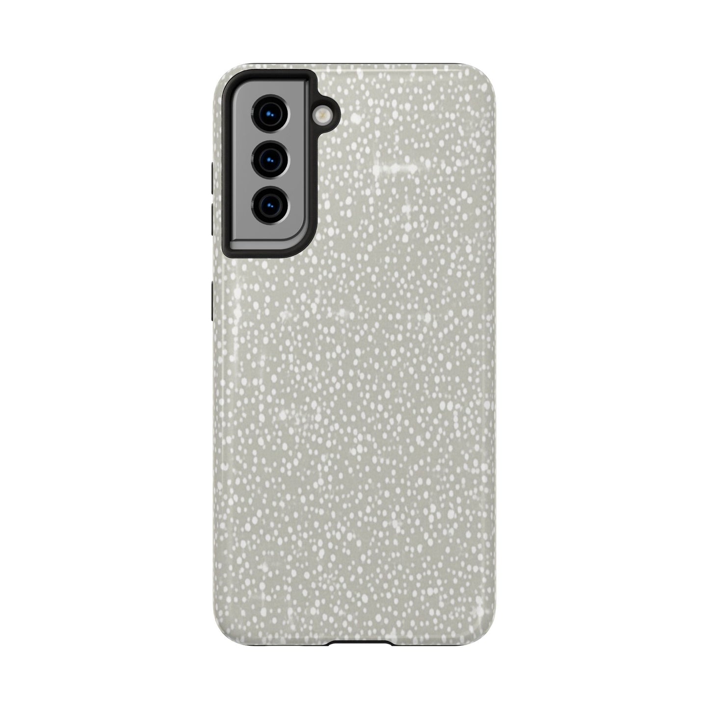 Speckled Gray Tough Phone Case — Protective Shockproof iPhone Cover