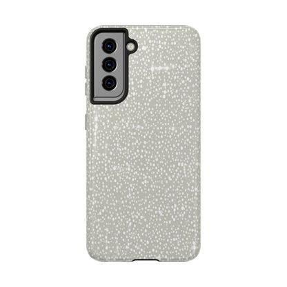 Speckled Gray Tough Phone Case — Protective Shockproof iPhone Cover