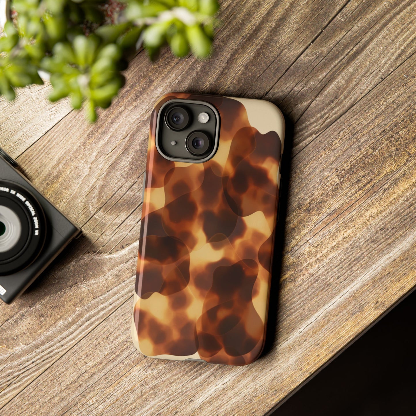 Tortoiseshell Phone Case — Tough Protective iPhone Cover