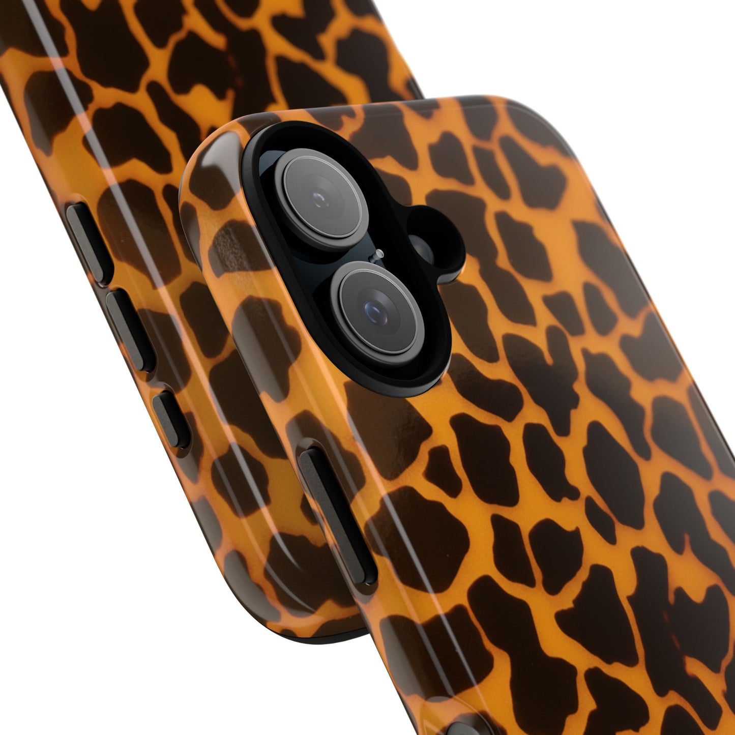 Leopard Print Tough Phone Case — Slim Protective iPhone Cover