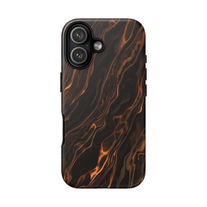 Copper Swirl Phone Case — Tough Protective iPhone Cover