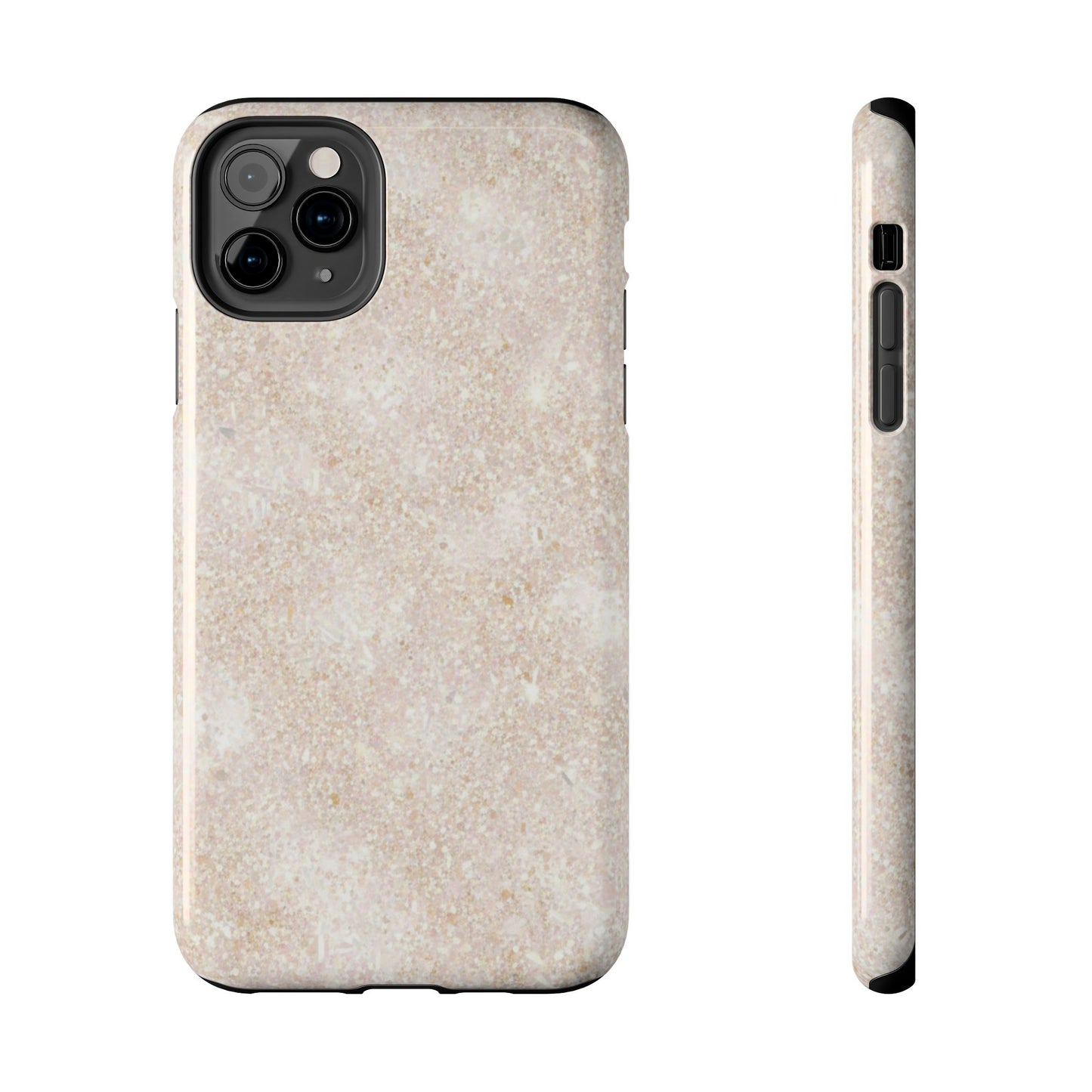 Marble Texture Tough Phone Case — Sandstone Protective Phone Cover