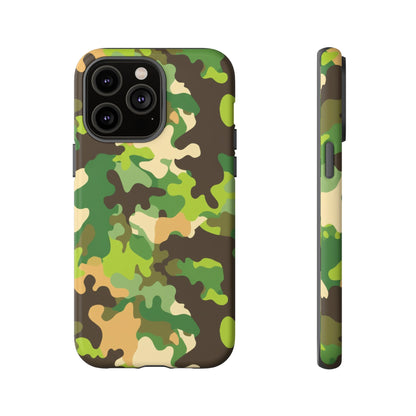 Camouflage Tough Phone Case — Military Camo Protective Cover