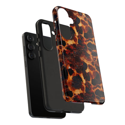 Tortoiseshell Phone Case — Protective iPhone Cover with Classic Amber Pattern