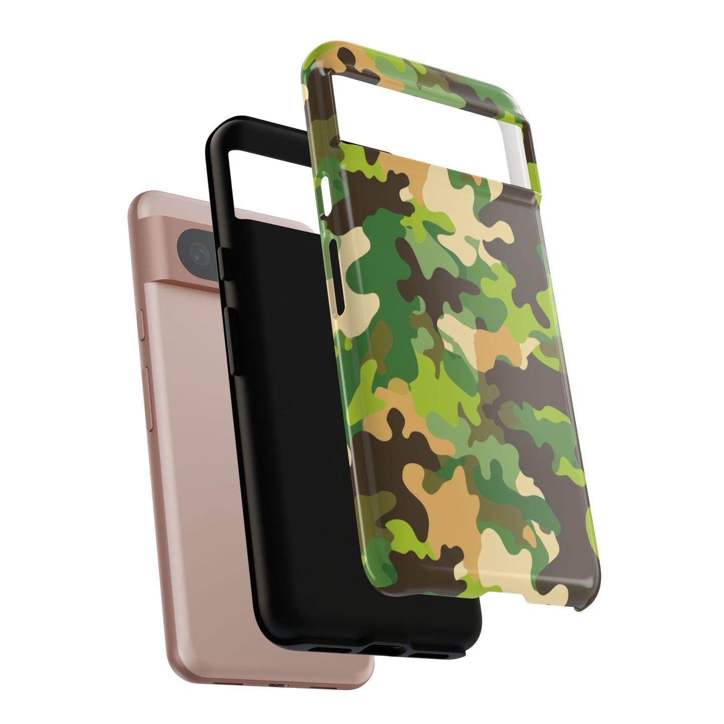 Camouflage Tough Phone Case — Military Camo Protective Cover