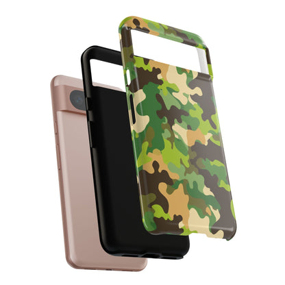 Camouflage Tough Phone Case — Military Camo Protective Cover