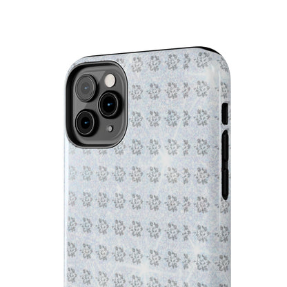 Tough Phone Case — Subtle floral Print Protective Cover