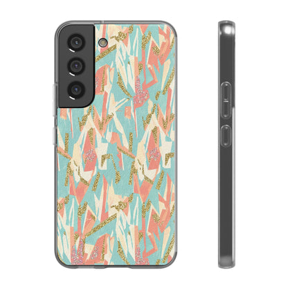 Pastel Abstract Floral Phone Case - Flexi Case
